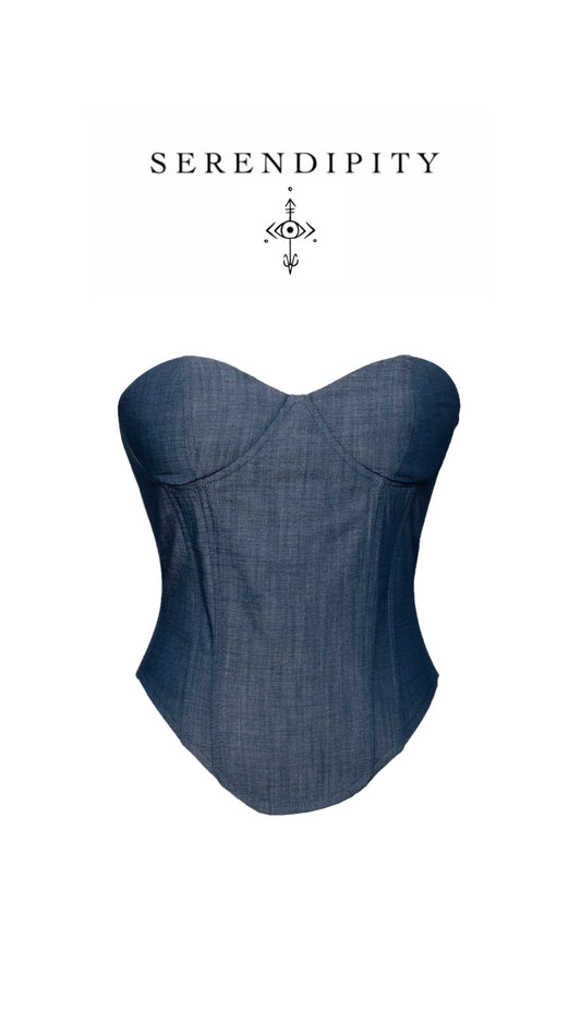 Lapis Corset